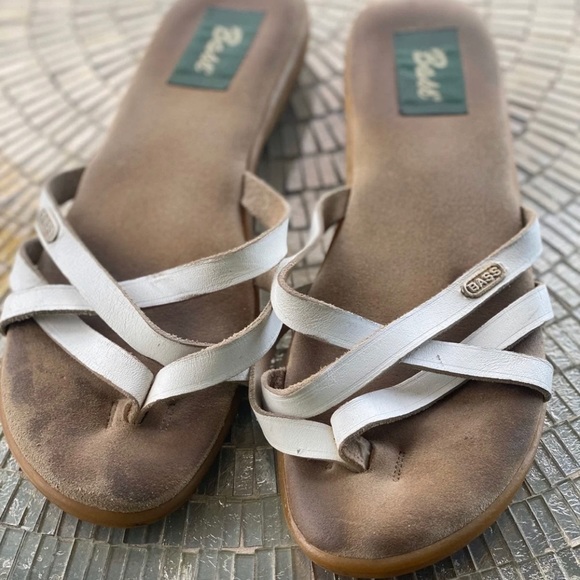 vintage bass sandals